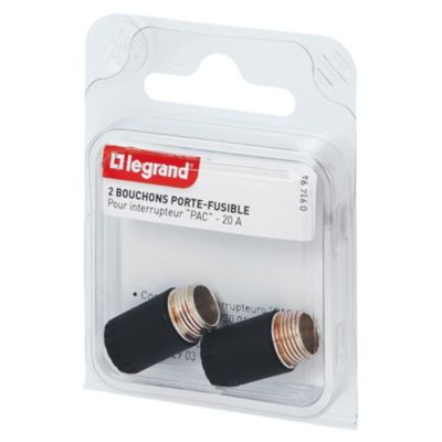 Paire de bouchon pour porte-fusible Legrand 0 914 94 pour interrupteur PAC