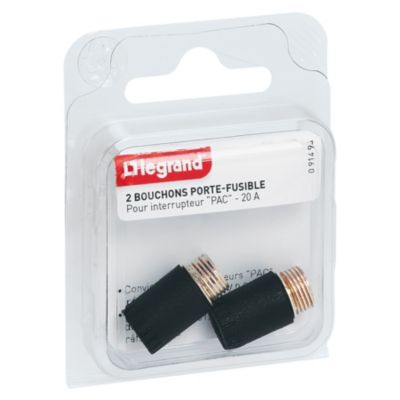 Paire de bouchon pour porte-fusible Legrand 0 914 94 pour interrupteur PAC