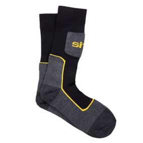 Paire de chaussettes de travail Site noires taille 41-45, 3 pièces