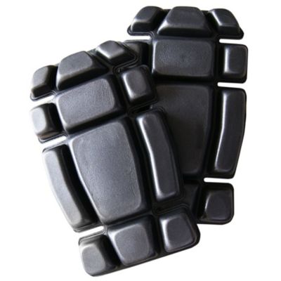 Paire de genouillères à mousse Inox LMA Noir