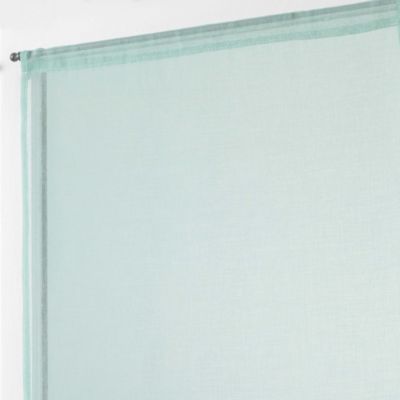 Paire de Rideaux Voile 60 x 120 cm Sandras Menthe