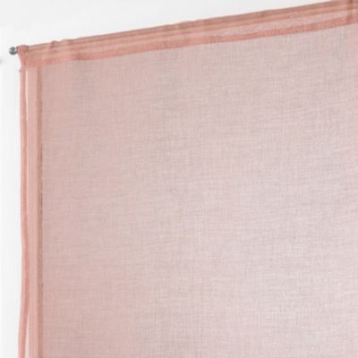 Paire de Rideaux Voile 60 x 160 cm Sandras Rose