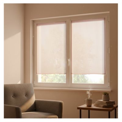 Paire de Rideaux voile uni Brise bise