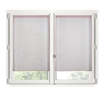 Paire de Rideaux voile uni Brise bise