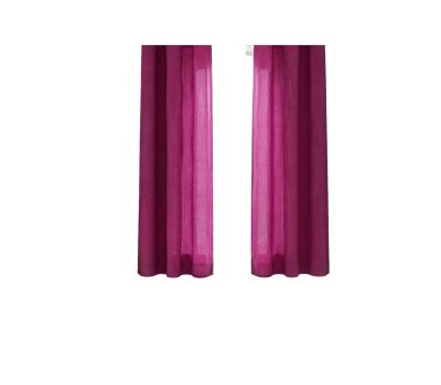 Paire de Rideaux voile uni Brise bise