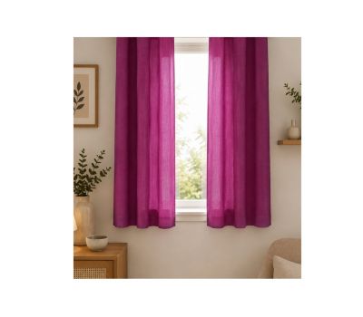 Paire de Rideaux voile uni Brise bise
