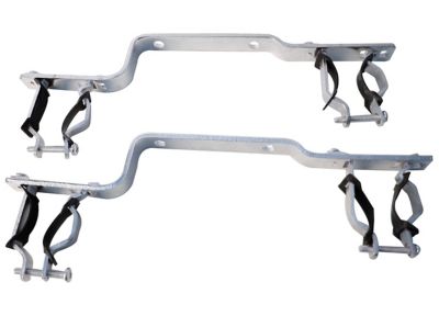 Paire de support réglable pour collecteurs/ nourrices sanitaires - entr'axe 153mm - Ø 20/27 à 26/34 mm Somatherm for you