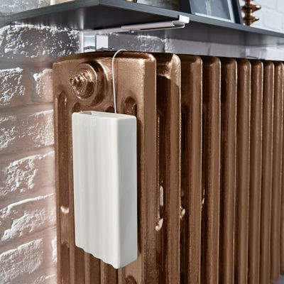 Paire de supports réglables pour tablette radiateur largeur 12 a 22 cm.