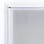 Paire de vitrage polyester Charlotte gris l.60 x H.160 cm