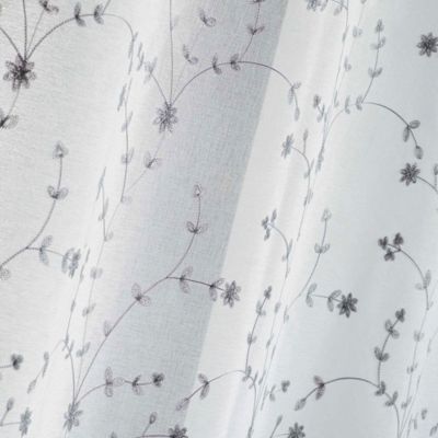 Paire Voilages 2 x Petite Fleur - Douceur d'Intérieur - Voilage  2 x 60 x 160