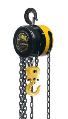 Palan à chaine Charge maxi 2T hauteur maxi 2,5m