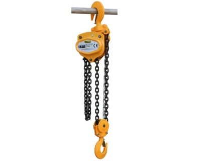Palan manuel 3T 10m chaine 8mm 2 chaines de levage