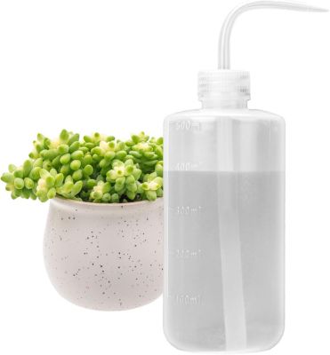 PALM BAMBOO Arrosoir bouteille pissette Plastique De SéCurité Squeeze Bouteille D'Arrosage Bouteille D'arrosage à Presser