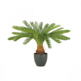 Palmier artificiel cycas en pot 70cm