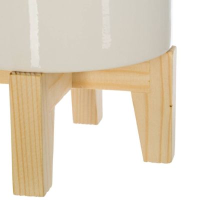 Palmier artificiel - pot céramique H72 cm - Atmosphera