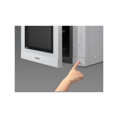 Panasonic NN-ST45KWEPG Four Micro-ondes Inverter 32L 1000W 21 Programmes Écran LCD Menu Junior Blanc