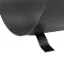 Panier à bûches en acier avec poignée noir charge max 10kg
