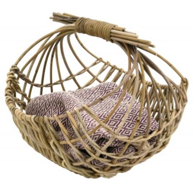 Panier arrondi ajouré en poelet 46 cm