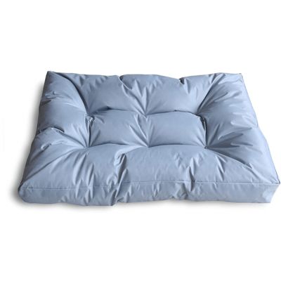 Panier chien déhoussable en polyester 90x65x10 cm BANANAIR gris