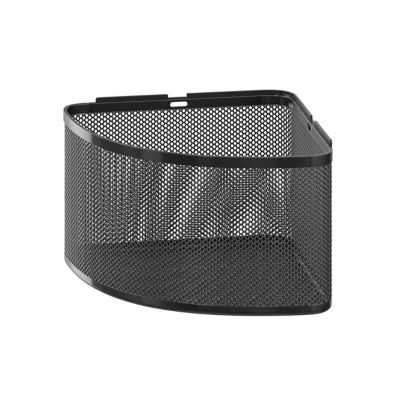 Panier d'angle de douche noir GoodHome Elland