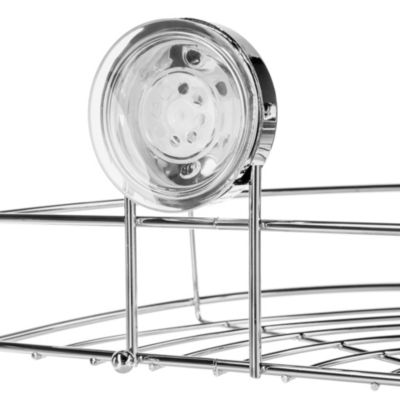 Panier de douche à ventouse acier H.13cm x P.20cm Five Simply Smart Venterra