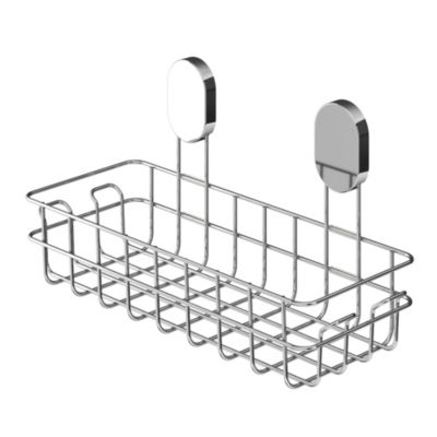 Panier de douche filaire L en acier inoxydable chromé Cavally GoodHome