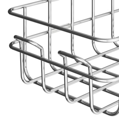 Panier de douche filaire L en acier inoxydable chromé Cavally GoodHome