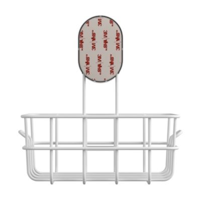 Panier de douche filaire S en acier inoxydable blanc Cavally GoodHome