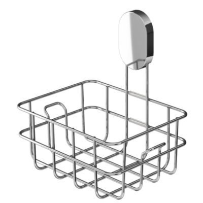 Panier de douche filaire S en acier inoxydable chromé Cavally GoodHome