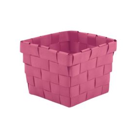 Panier de rangement 10x10x7,5cm Fuschia MSV