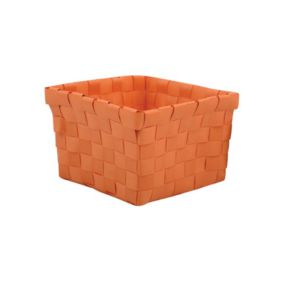 Panier de rangement 10x10x7,5cm Orange MSV