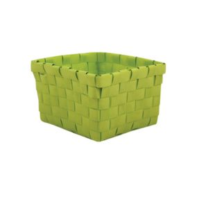 Panier de rangement 10x10x7,5cm Vert MSV