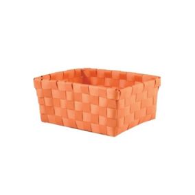 Panier de rangement 19x14x8cm Orange Pastel MSV