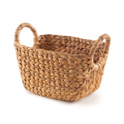 Panier de rangement en jacinthe d'eau Compactor Caracas taille M