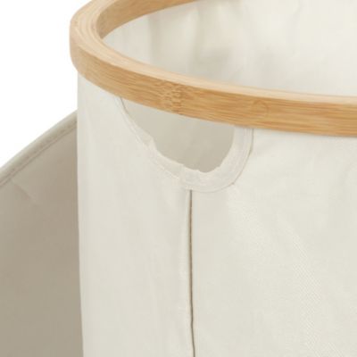 Panier de Rangement - HOME DECO FACTORY - Rond - Cerclage en Bambou ...