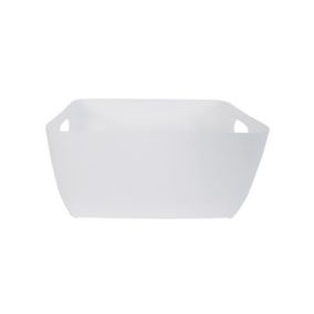 Panier de rangement multi fonction PP STORE M Blanc Spirella