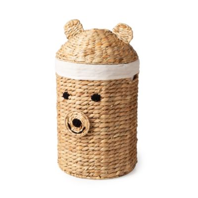 Panier de rangement Ours en jacinthe d'eau Compactor