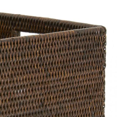 Panier de rangement rotin antique Longueur 24cm
