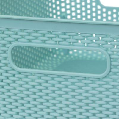 Panier de rangement salle de bains 4L, bleu artic, 5Five