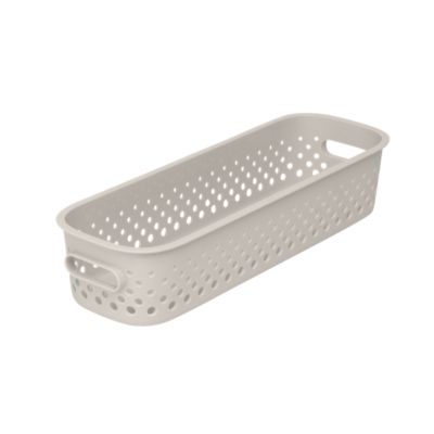 Panier de rangement SmartStore™ Essence beige, H.10 x l.6,5 x P.29,5 cm