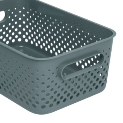 Panier de rangement SmartStore™ Essence bleu nuit, H.20,5 x l.12 x P.29,5 cm