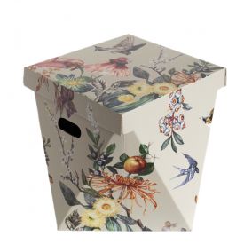 Panier de rangement Spring time 28x28x30cm en Carton - Dutch Design Brand