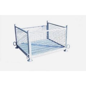 Panier de stockage grillagé - Acier galvanisé