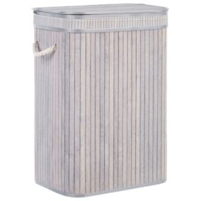 Panier en bambou gris 60 cm KALUTARA