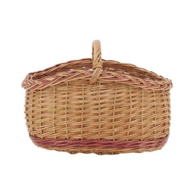 Panier en osier buff et marron  Type: Panier et corbeille