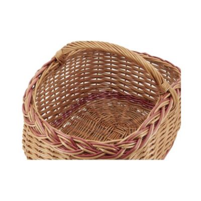 Panier en osier buff et marron  Type: Panier et corbeille