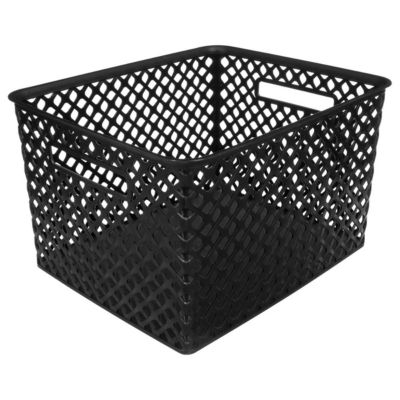 Panier en plastique 19L Noir Folk - 5Five