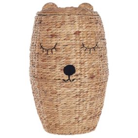 Panier enfants Ours en peluche SAMBUR Osier Naturel