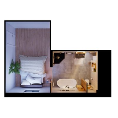 Panier filaire L Koros noir GoodHome