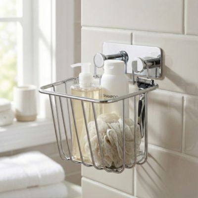 Panier filaire M Koros chromé GoodHome